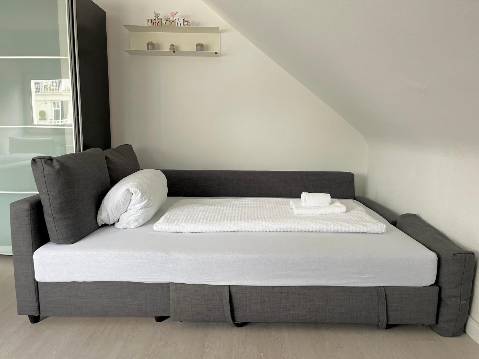 3Sz Penthaus Luna Am Sandstrand Mit Meerblick & Balkon Lubeck Bagian luar foto