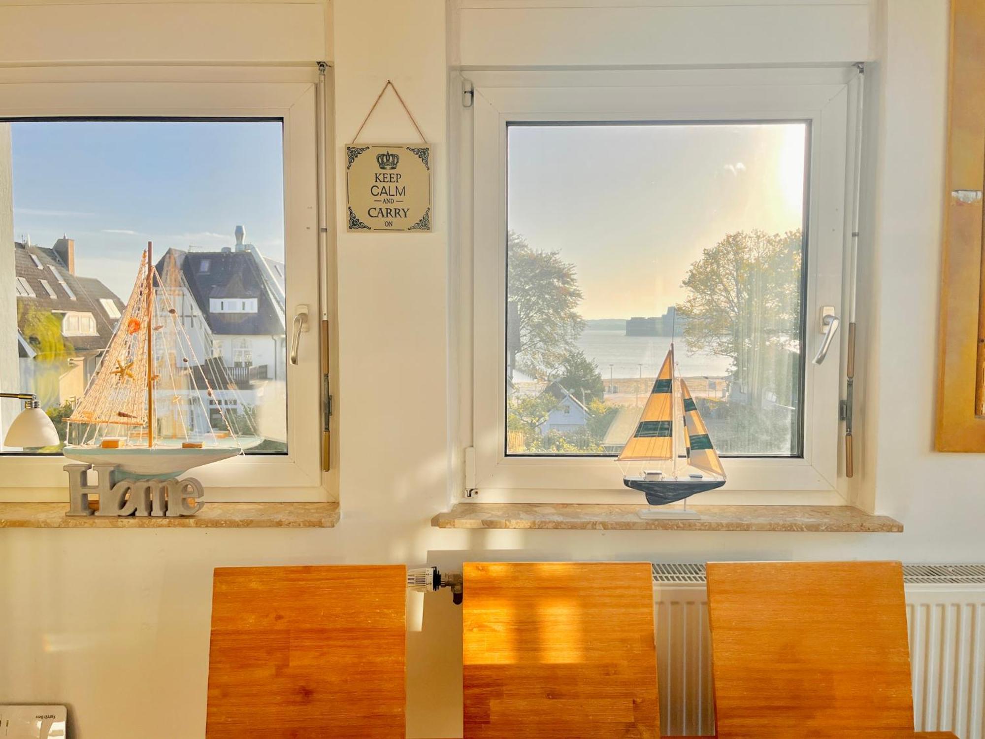 3Sz Penthaus Luna Am Sandstrand Mit Meerblick & Balkon Lubeck Bagian luar foto